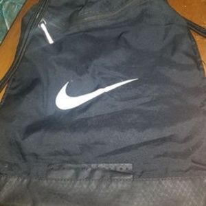 Black Nike Drawstring Bag.